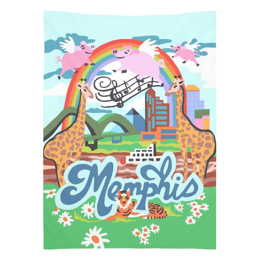 28X30 memphis tapestry