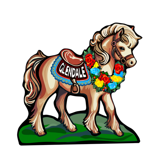 Fine yART Glendale Elementary School Pony Yard Sign ~ 3 sizes
