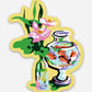 Goldfish à la Matisse Sticker; 3”x1.5” Vinyl Decal; Free Shipping