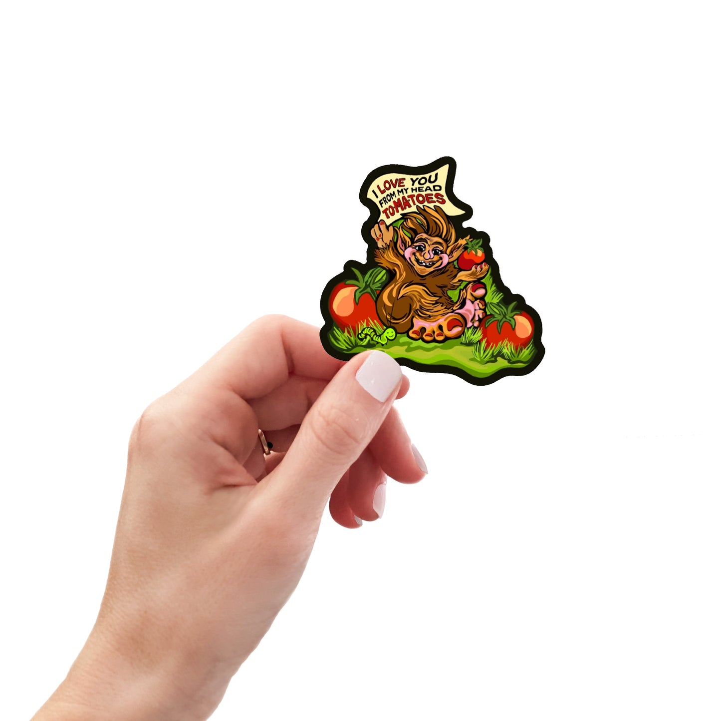 Official Tomato Art 2025 Sticker ,3”x2”