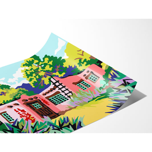 Pink Adobe / 8”x10” Print / American Southwest / Desert