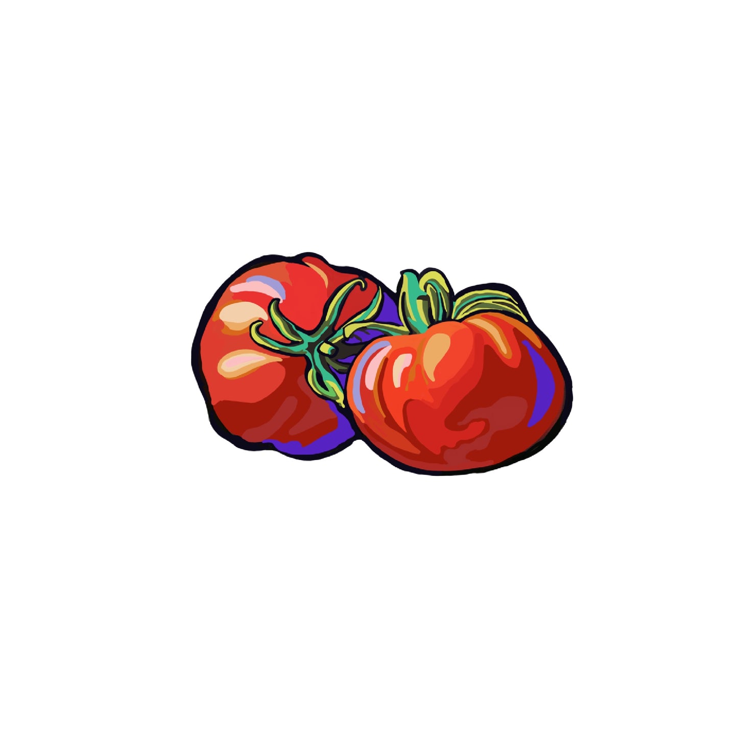 yART Double Wide ‘Mater (aka Tomato) 17”T x 33”W Yard Sign Durable Colorful