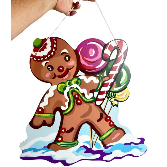 Gingerbread Door Hanger