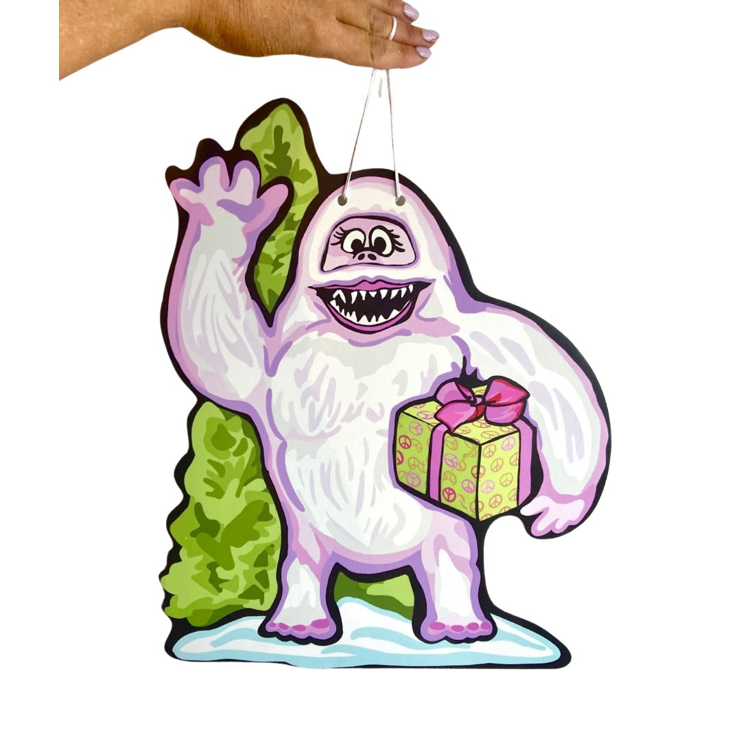 Snowlady Door Hanger