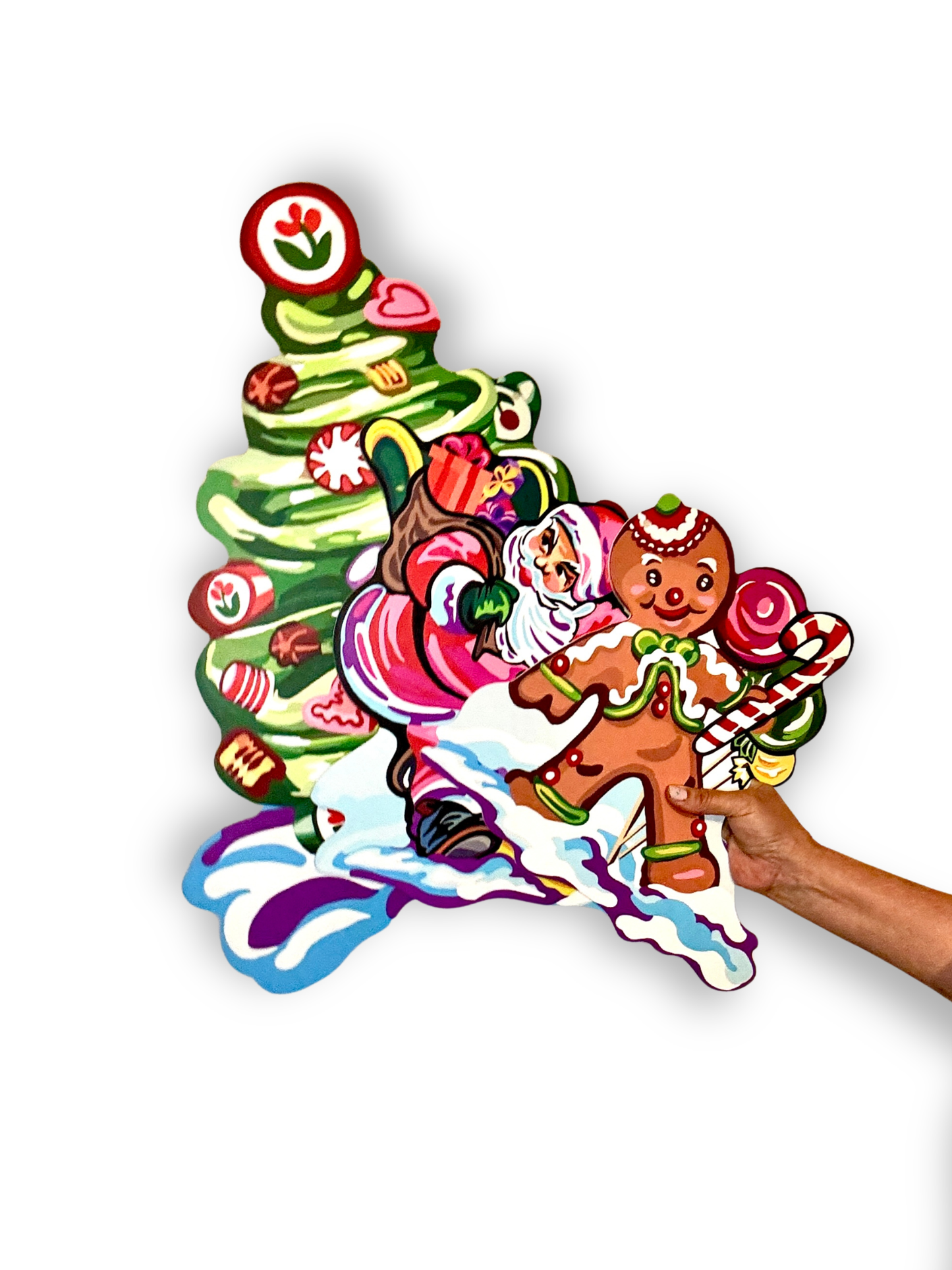 Candy Tree Door Hanger - 20X18 inches
