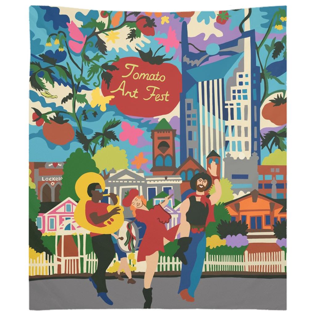 Tomato Art Fest 88”X104”