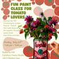 Paint a Paper Vase Flower Stand — Friday, July 24 · 7–9 PM · Butterfly Hill (12 Seats)