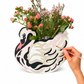 SWAN FLOWER VASE KIT   Paint-by-Number