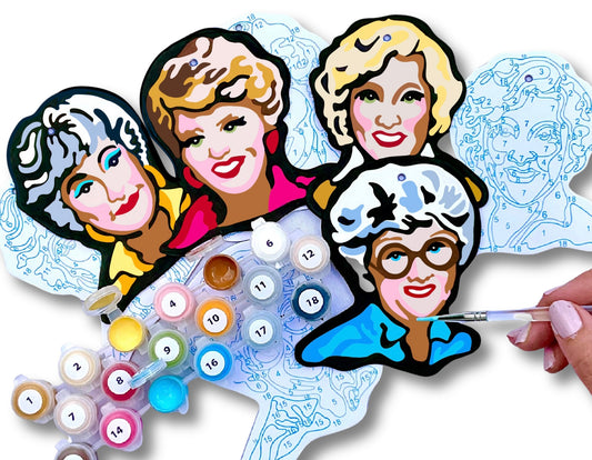 Golden Girls Ornament Paint by Number Kit