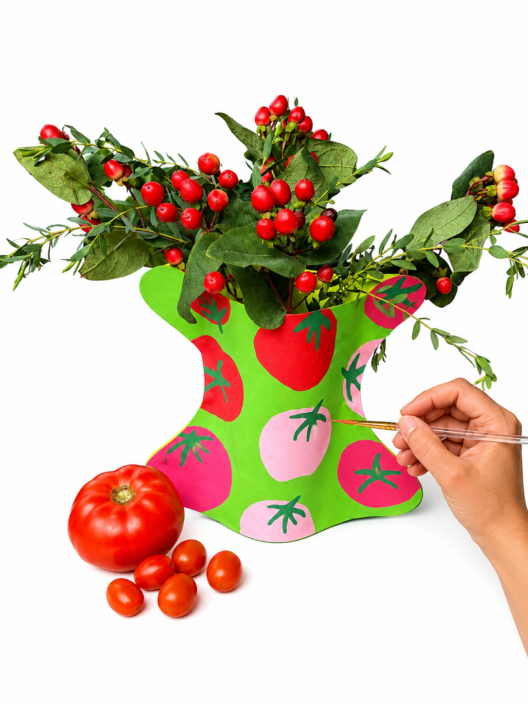 TOMATOES VASE KIT  Paint-by-Number Flower Vase