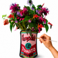 PINK AND GREEN TOMATO FLOWER VASE KIT  Paint-by-Number