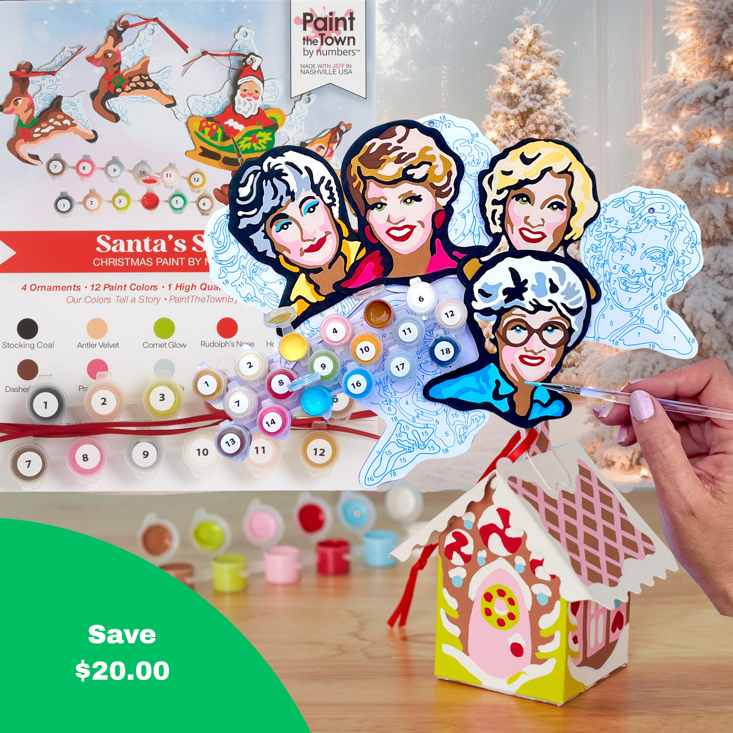 Festive Favorites Trio - Bestselling Ornament Kits Set