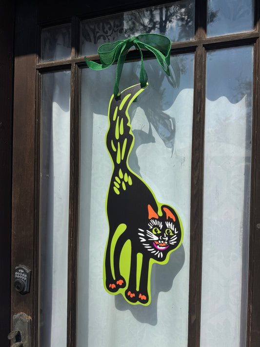 Scaredy Cat Door Hanger