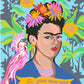Ode to Frida / 8”x10” Print / Frida Kahlo / Mexican Folk Art