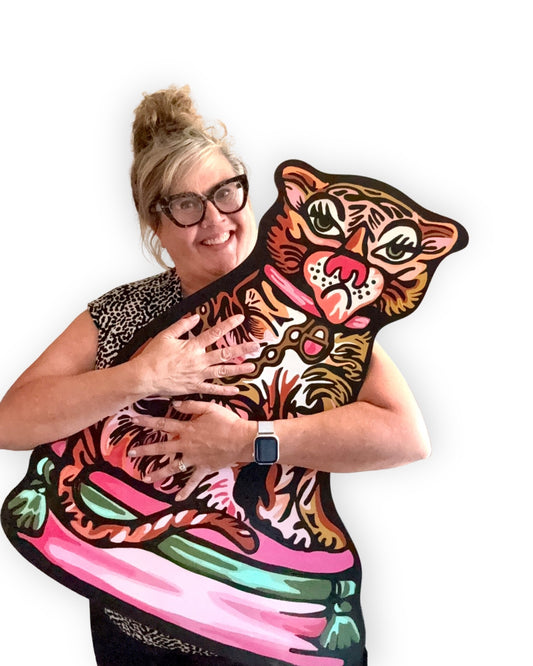 Large Staffordshire Tiger