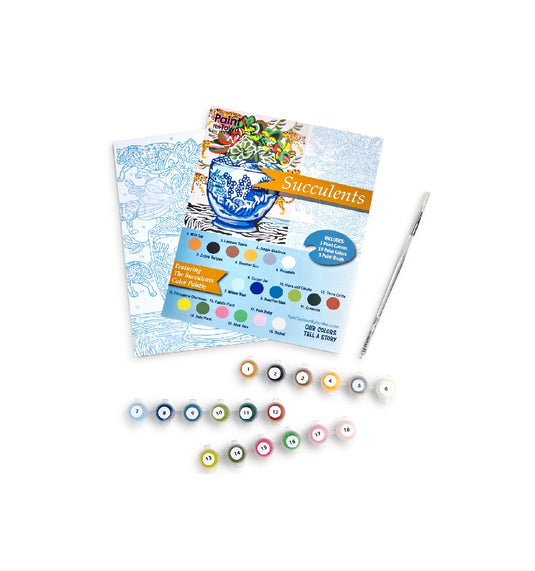 Paint by Numbers by Paint the Town by Numbers; Kits Made in Nashville