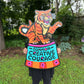 Fine yART Summon Creative Courage ~ 3 sizes ~ Circus Tiger