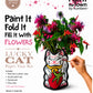 LUCKY CAT FLOWER VASE KIT  Paint-by-Number