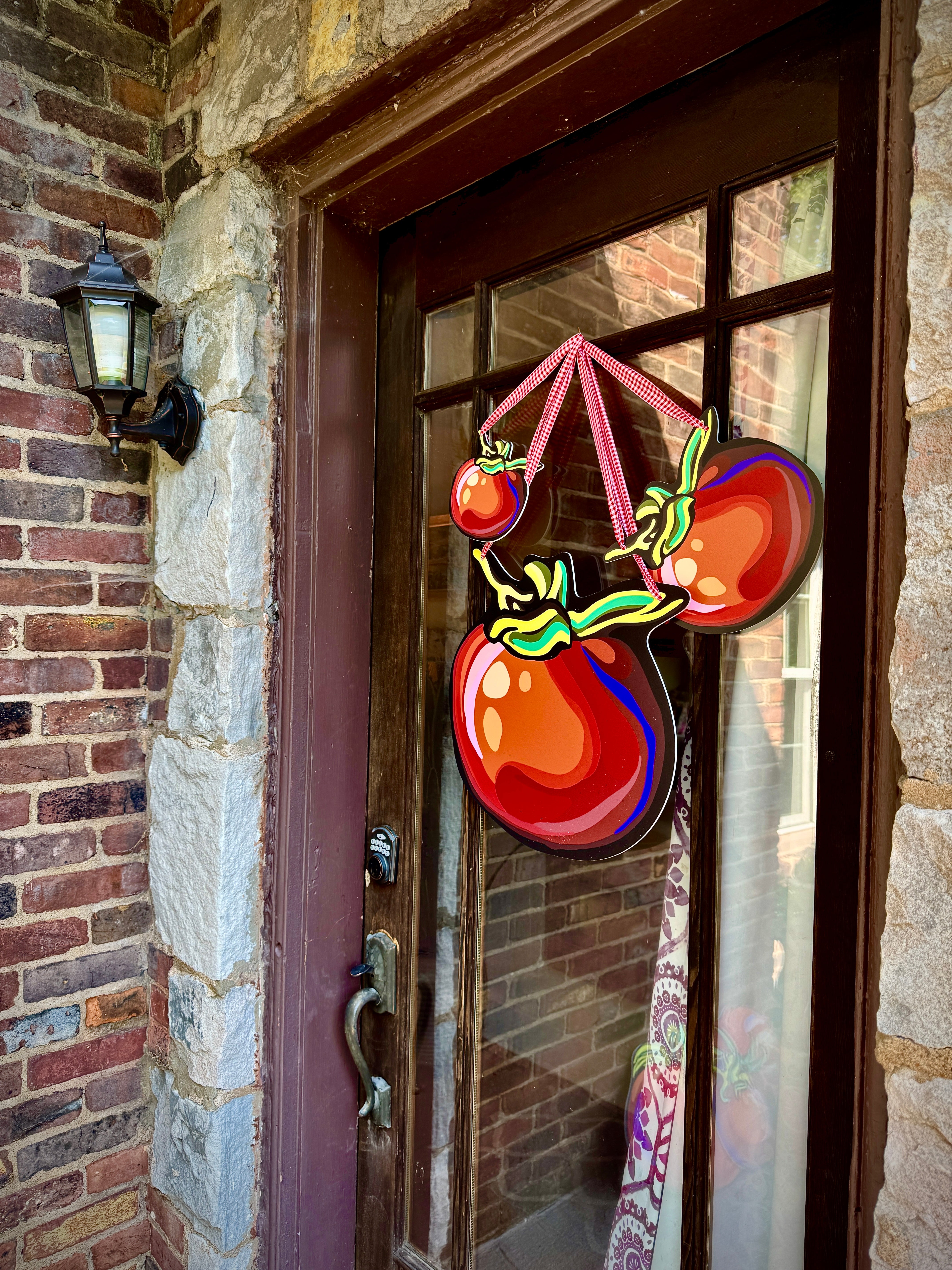 Tomato Door Hangers in 3 sizes – Paint the Town by Numbers