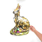 Chocolate Bunny Wrapped in Foil