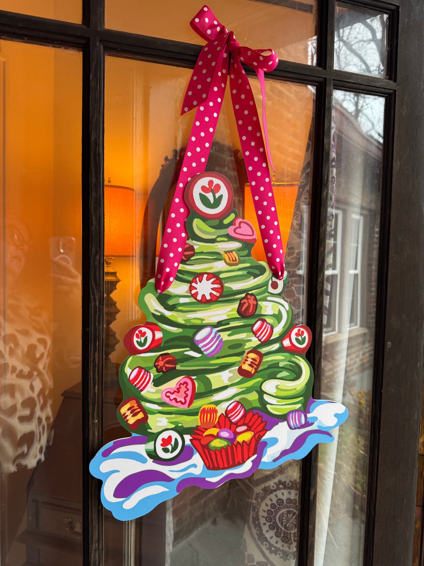 Candy Tree Door Hanger - 20X18 inches