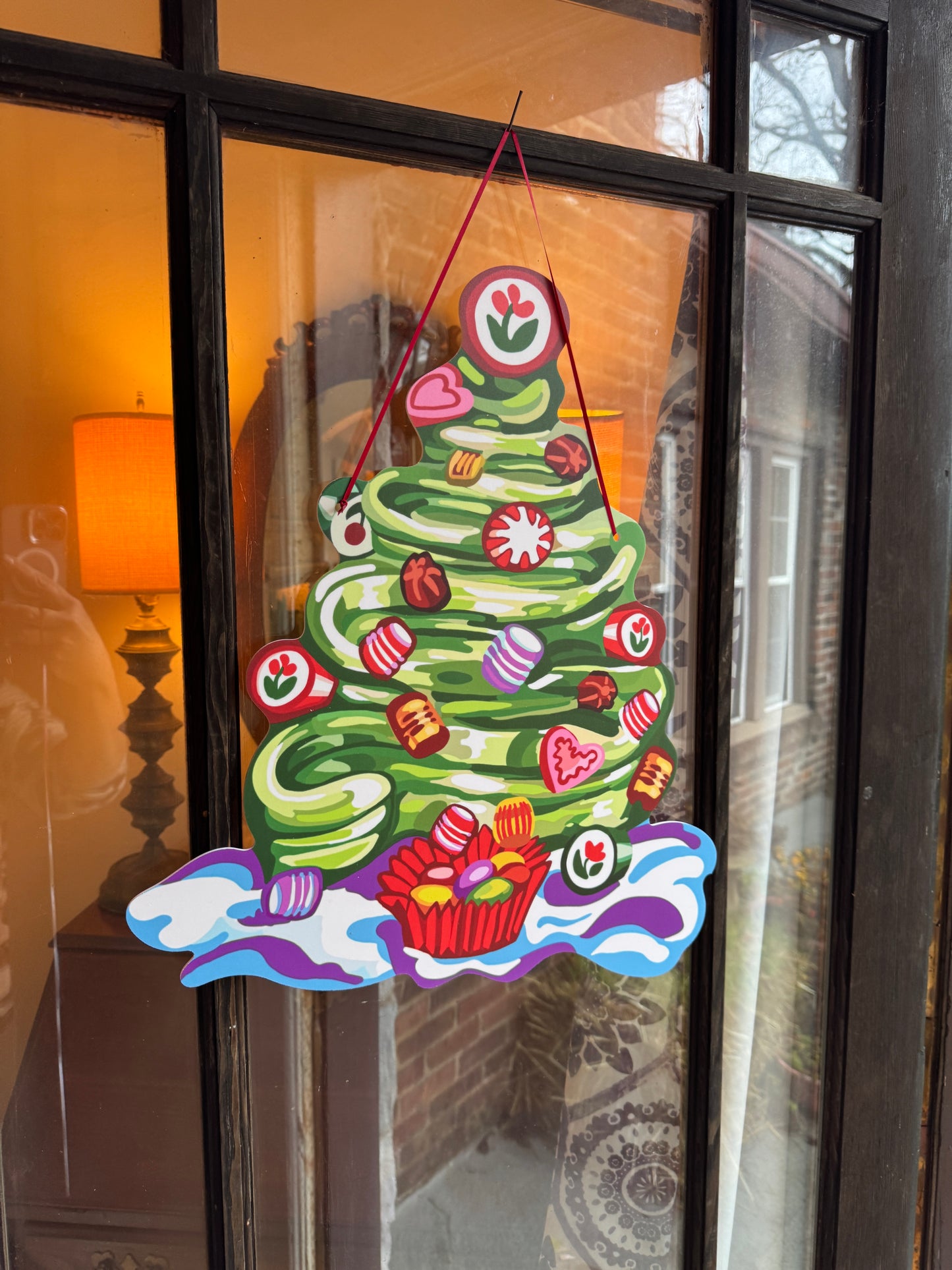 Candy Tree Door Hanger - 20X18 inches