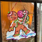 Gingerbread Man Door Hanger - 12X13 inches