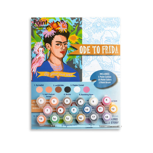 Ode to Frida ~ Kahlo ~ 8”x10”  Paint by Number ~ SET OF 14 KITS