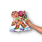 Gingerbread Man Door Hanger - 12X13 inches