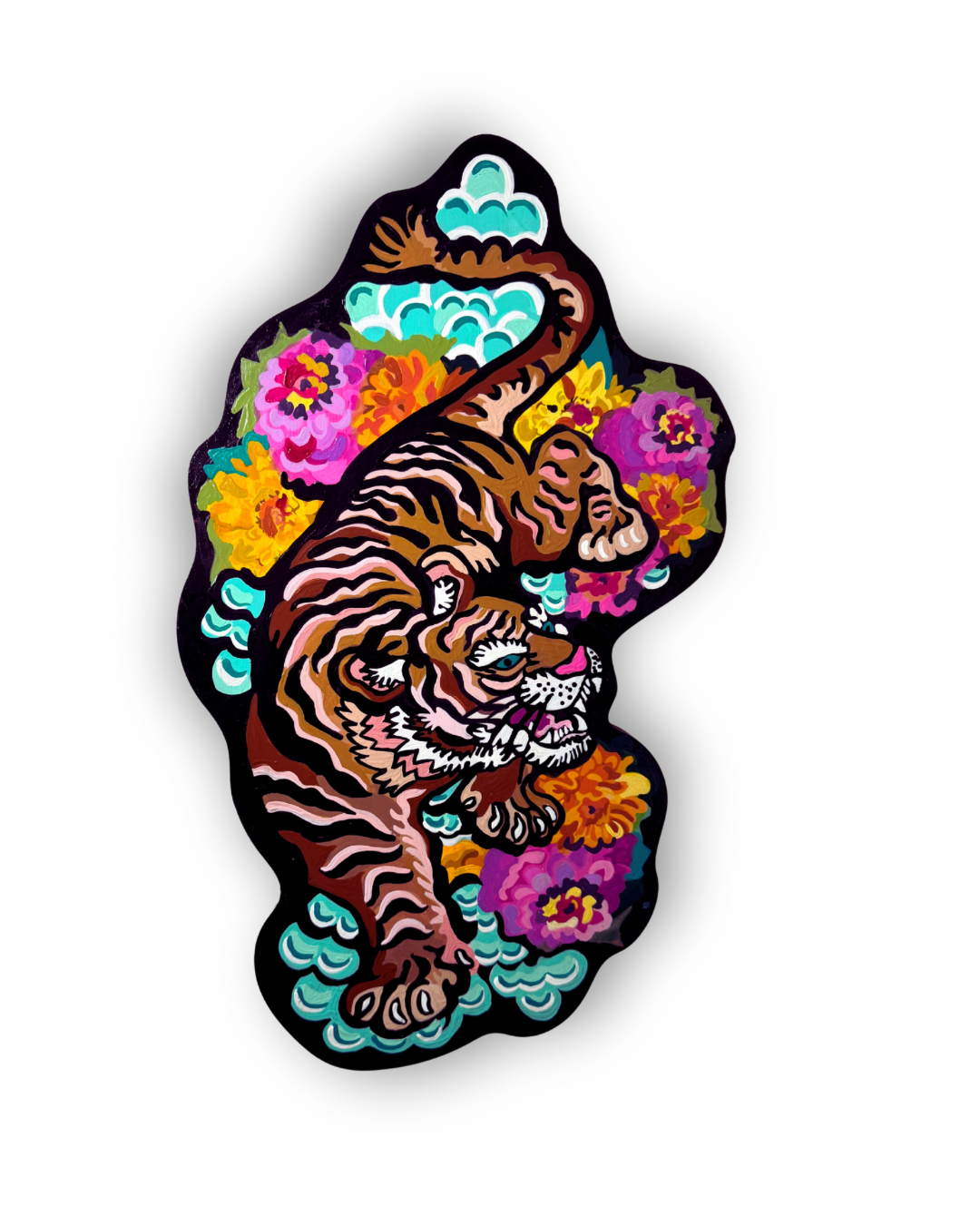 Pouncing Tiger Right Facing