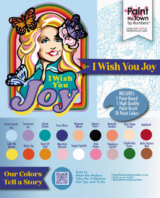 I Wish You Joy ~ Dolly Parton ~ 8”x10” ~ SET OF 14 KITS