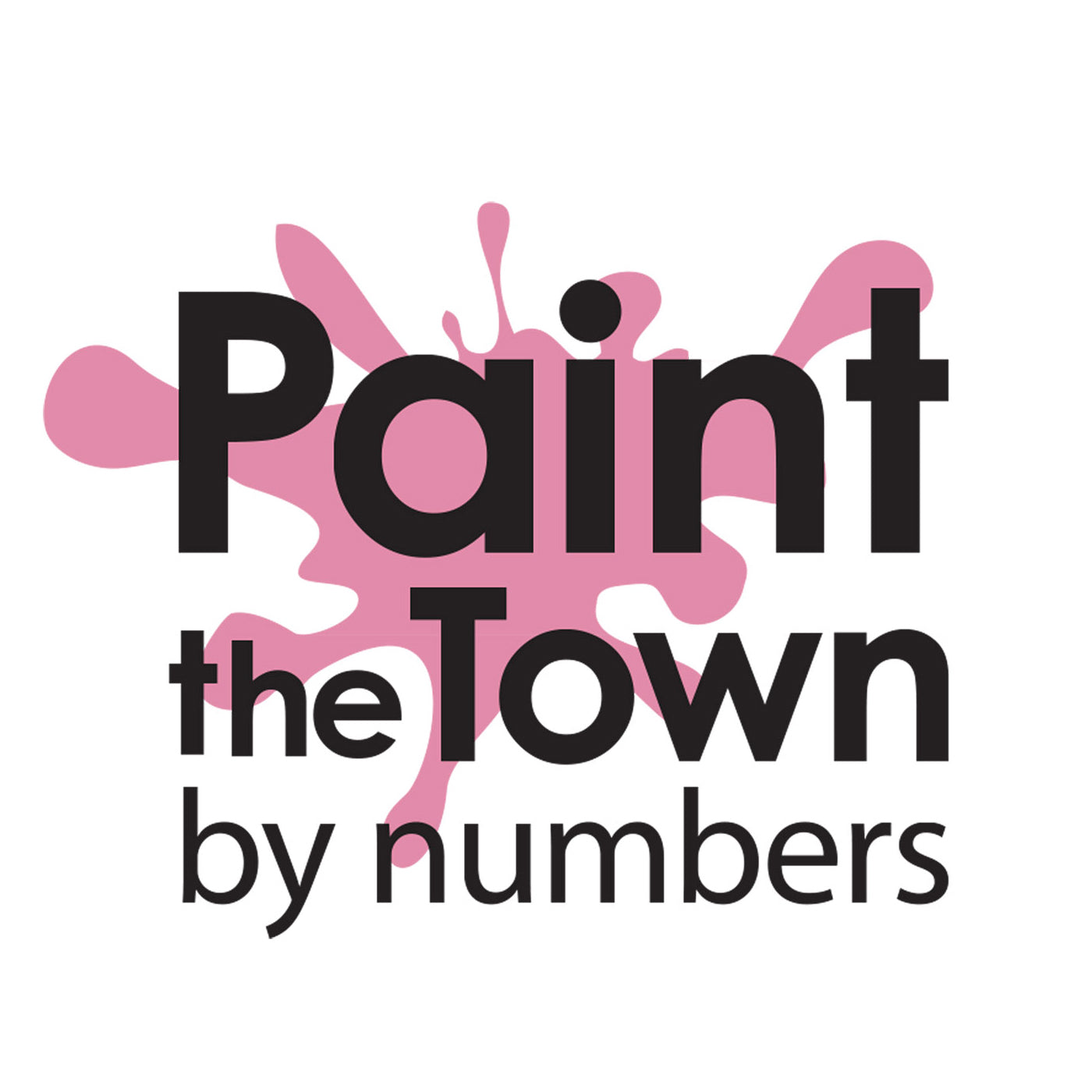Pink Adobe Paint by Number Kit; 8”x10” – Paint the Town by Numbers