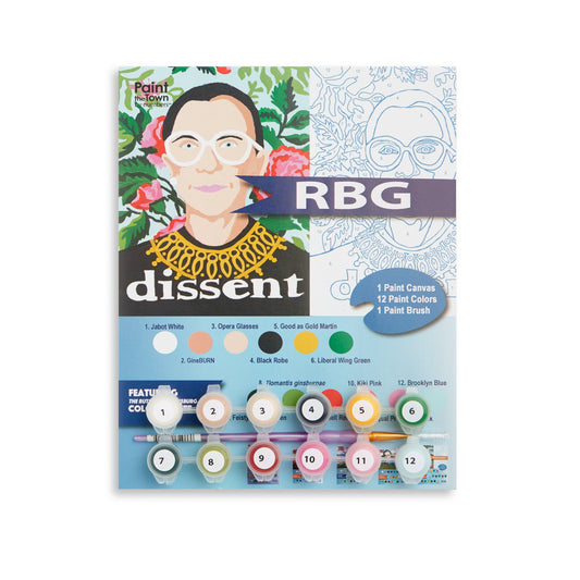 RBG Paint by Number Kit; 8”x10”