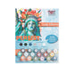 Statue of Liberty Paint by Number Kit; 8”x10”
