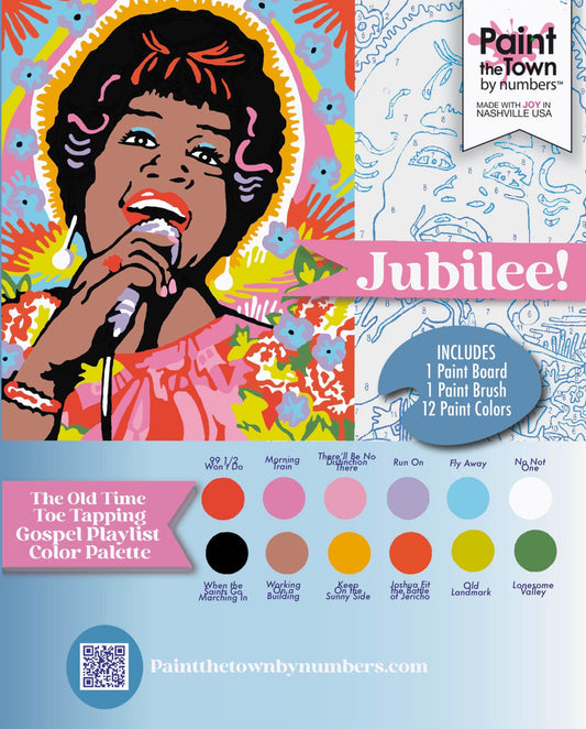 Jubilee! Paint by Number Kit; 8”x10”