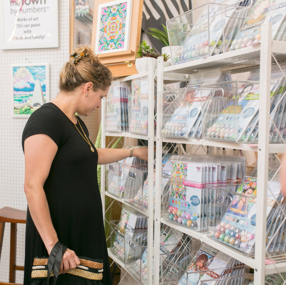 Paint by Numbers by Paint the Town by Numbers; Kits Made in Nashville